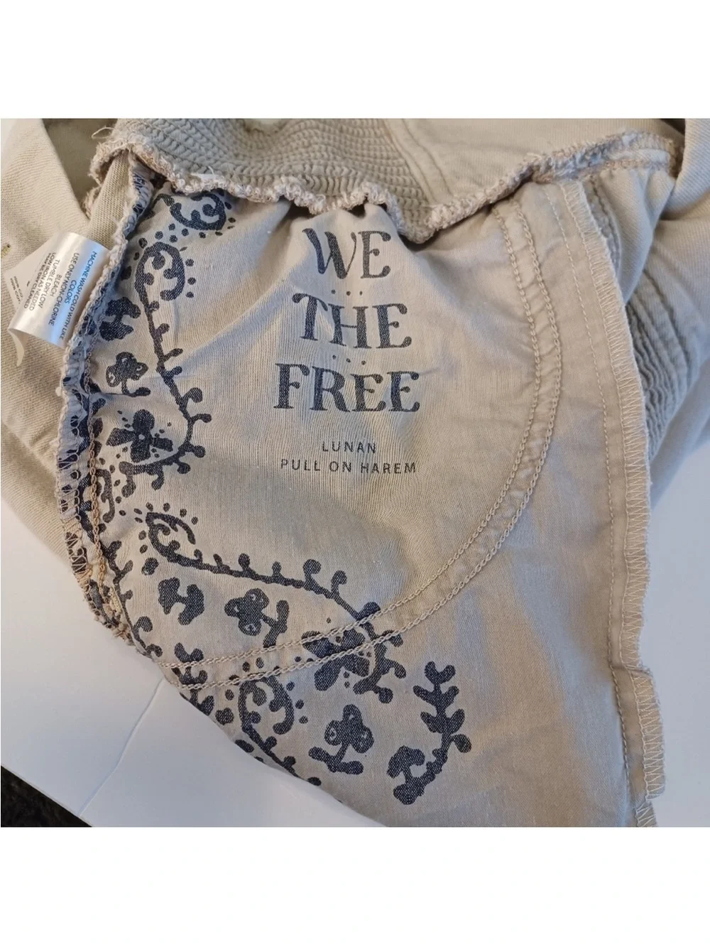 Free People We the Free Lunan Crop Pants Sz Medium - Picture 5 of 11